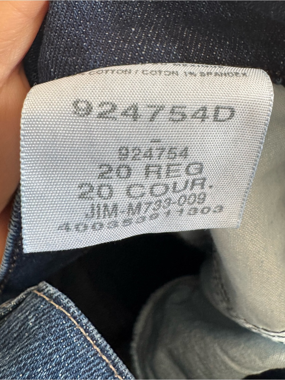 Cabelas Straight Leg Jeans - Dark Blue vintage - Picture 6 of 7